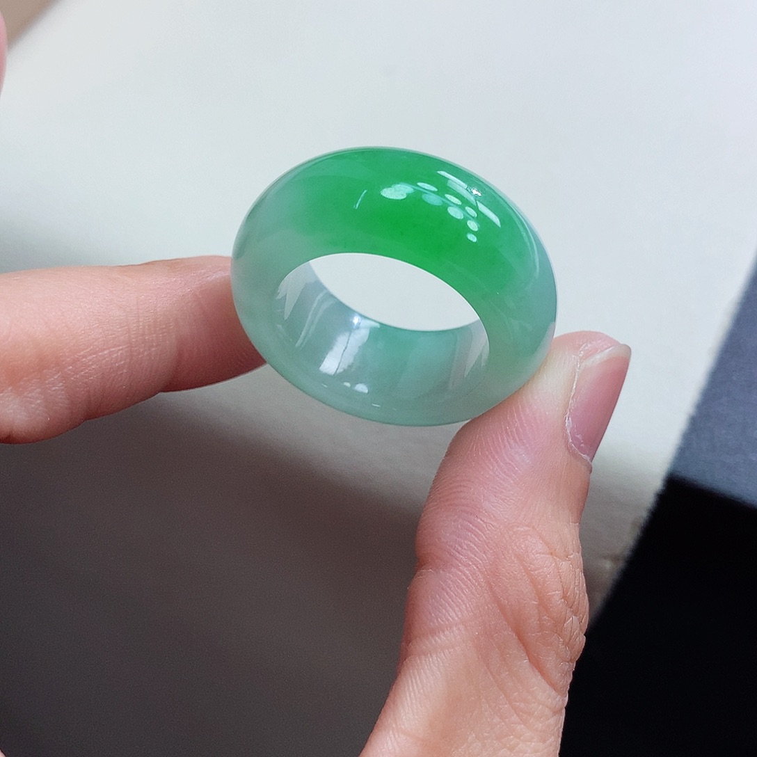 未镶嵌戒指翡翠23号