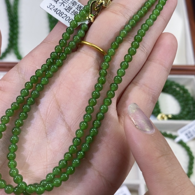 【闪购商品】和田玉（碧玉）颈饰未镶嵌