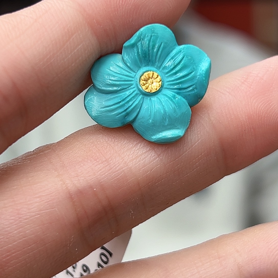 绿松石珠宝奇石未镶嵌