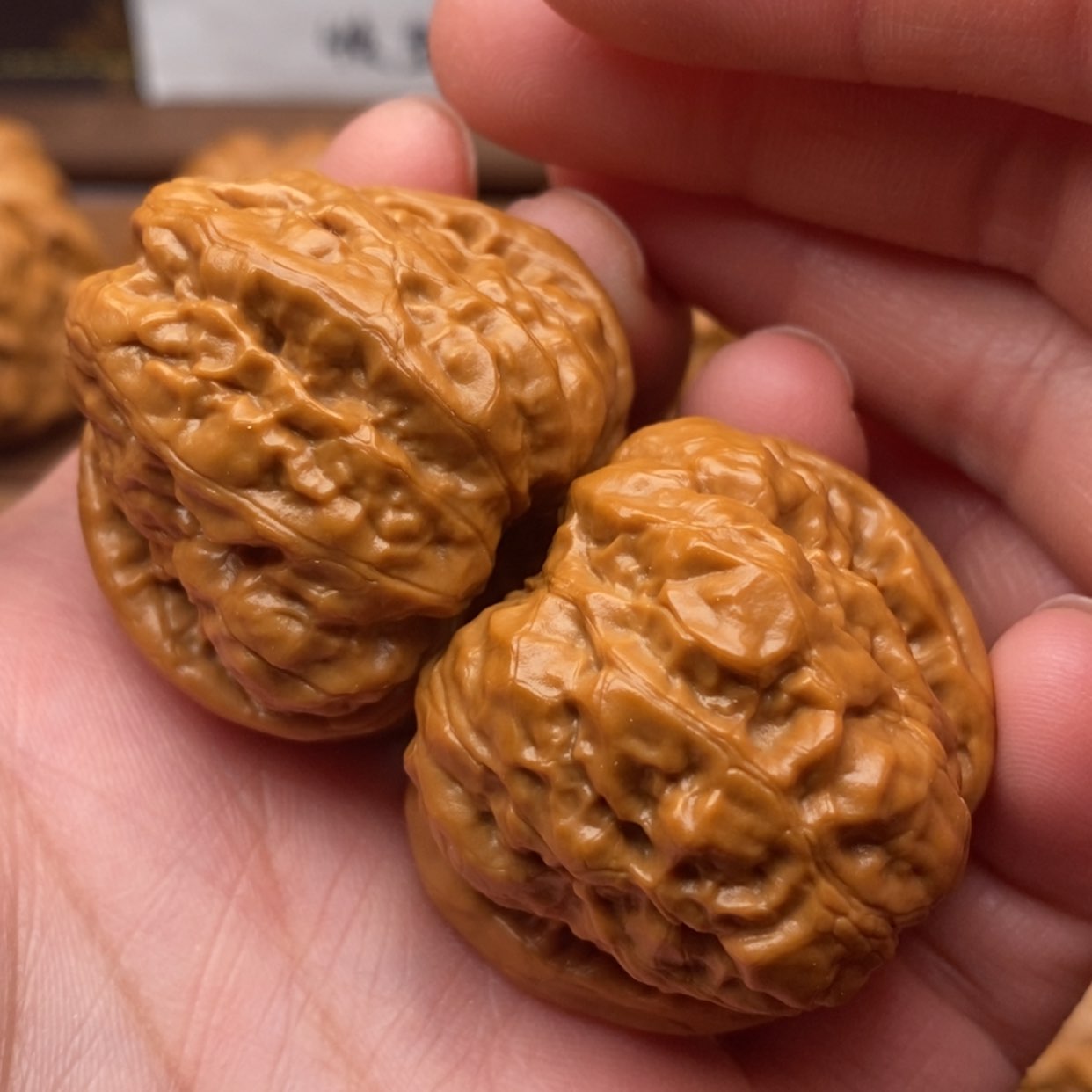 【闪购商品】文玩核桃把件边37左右