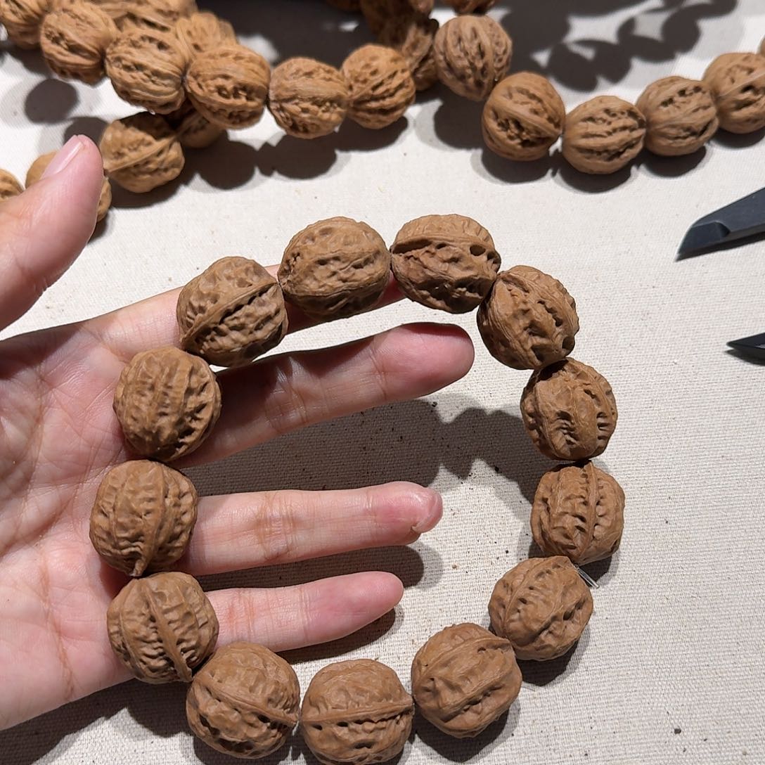 核桃手串/手链45号边22手串