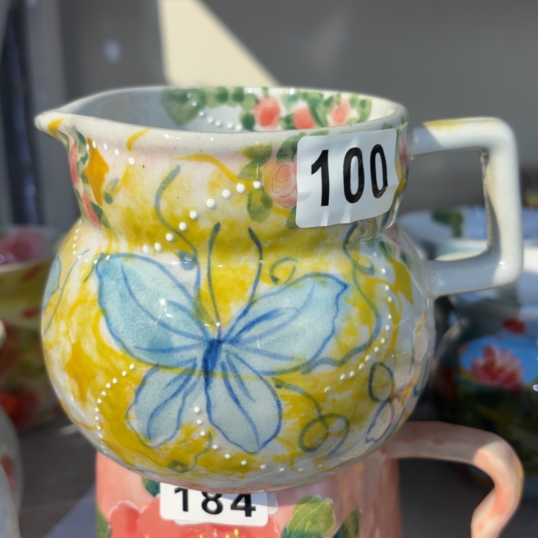 景德镇手绘高温釉下彩陶瓷茶具