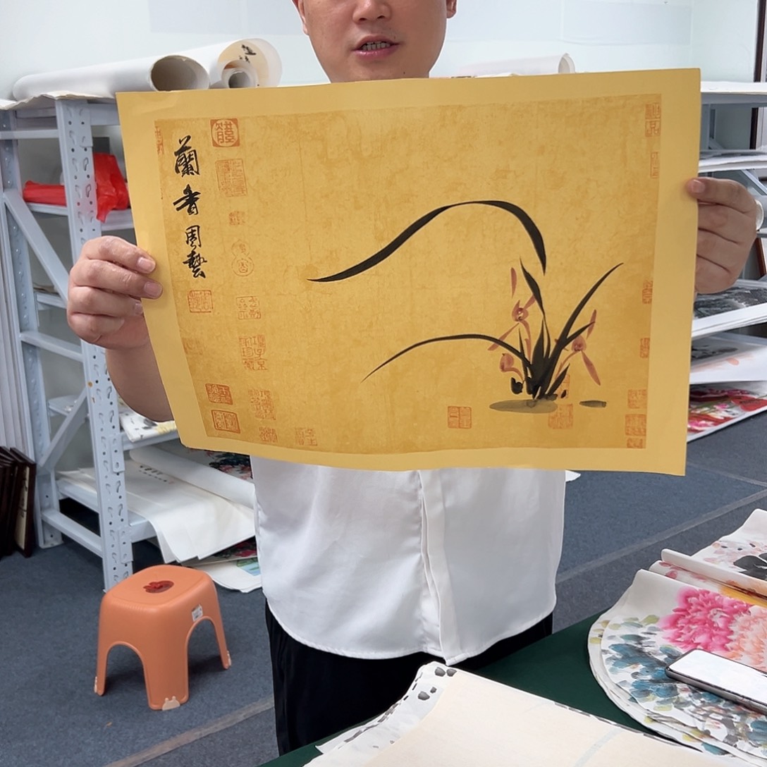 国画国画作品宣纸纯手绘