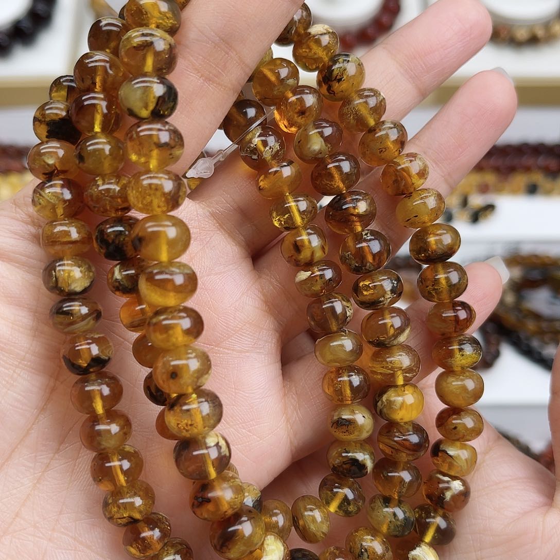 未镶嵌颈饰琥珀琥珀9