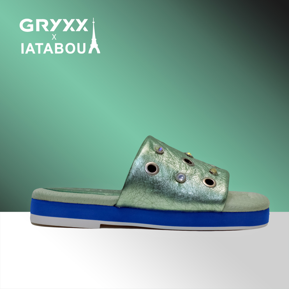 IATABOU高端潮牌春夏新品厚底短靴女式凉鞋TA156062