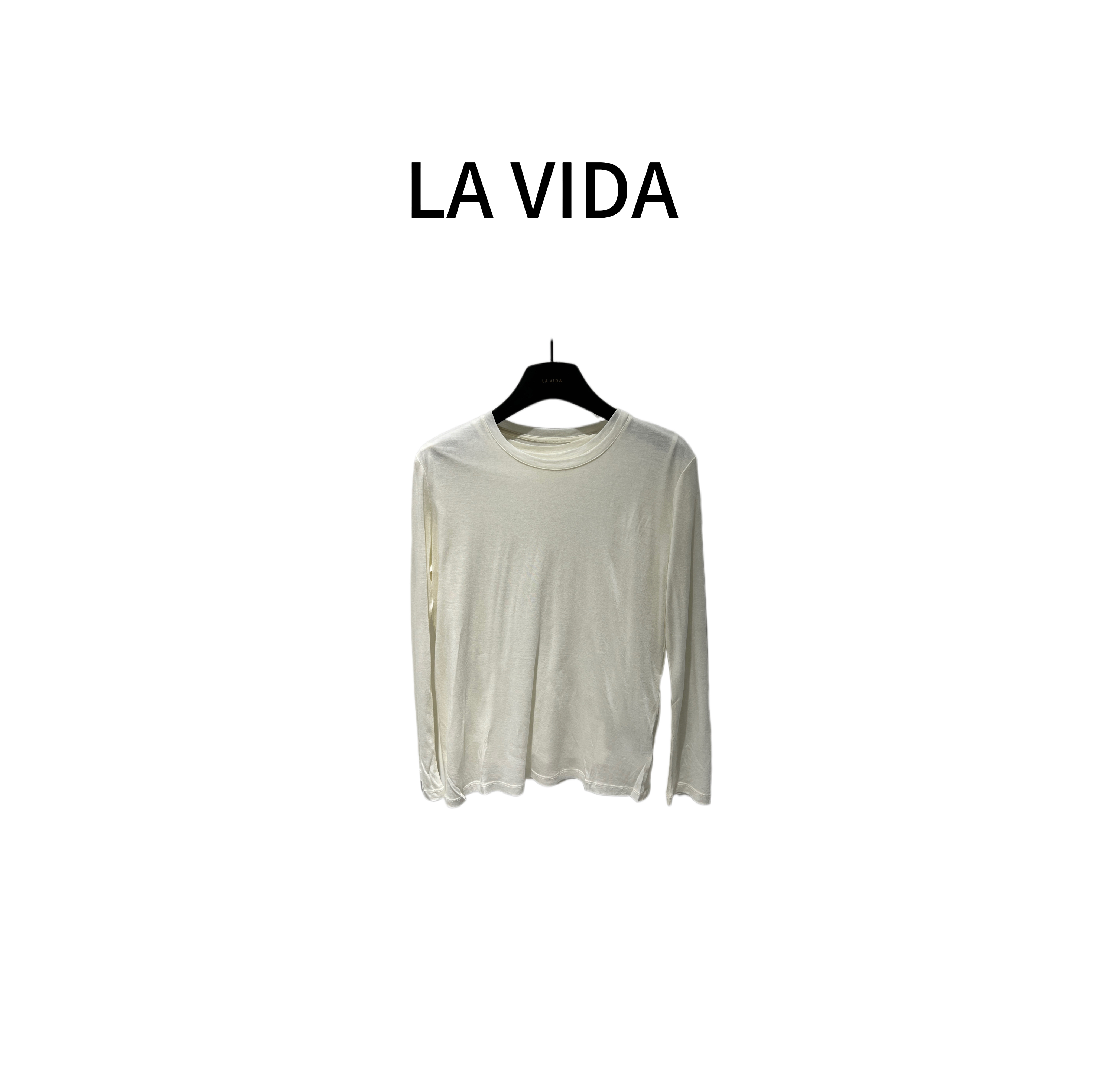 -LA VIDA-【真两件】天丝羊毛T