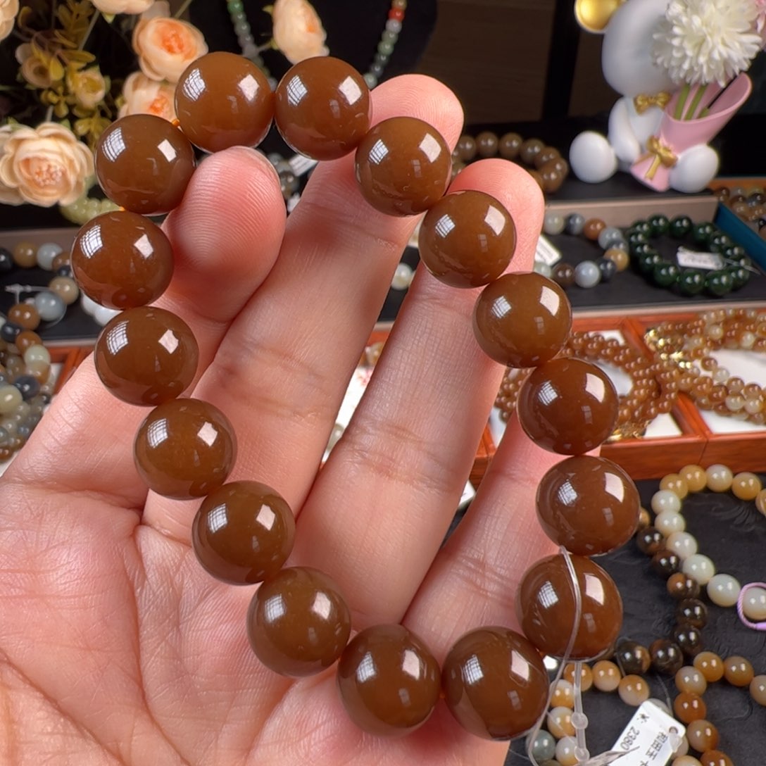 未镶嵌和田玉手链