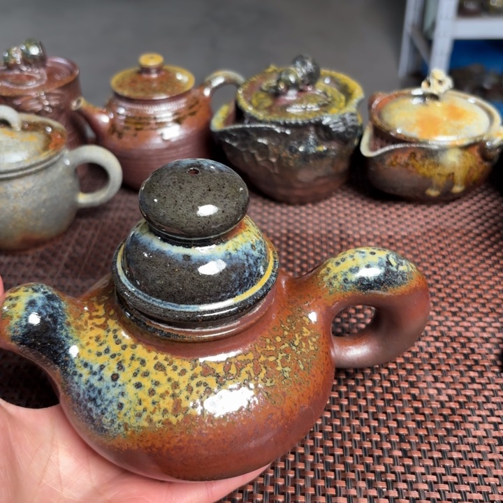 紫砂茶杯360 C大松鼠壶