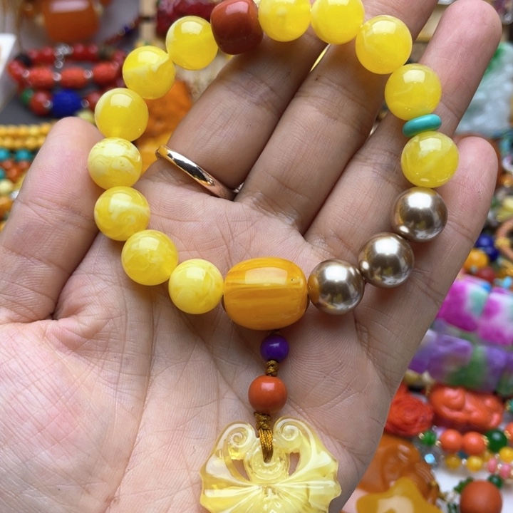 树脂制品47号设计款手串