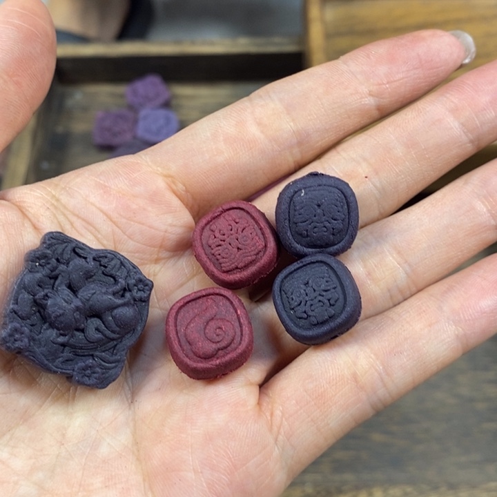 若***1泥塑合香配饰大礼包6