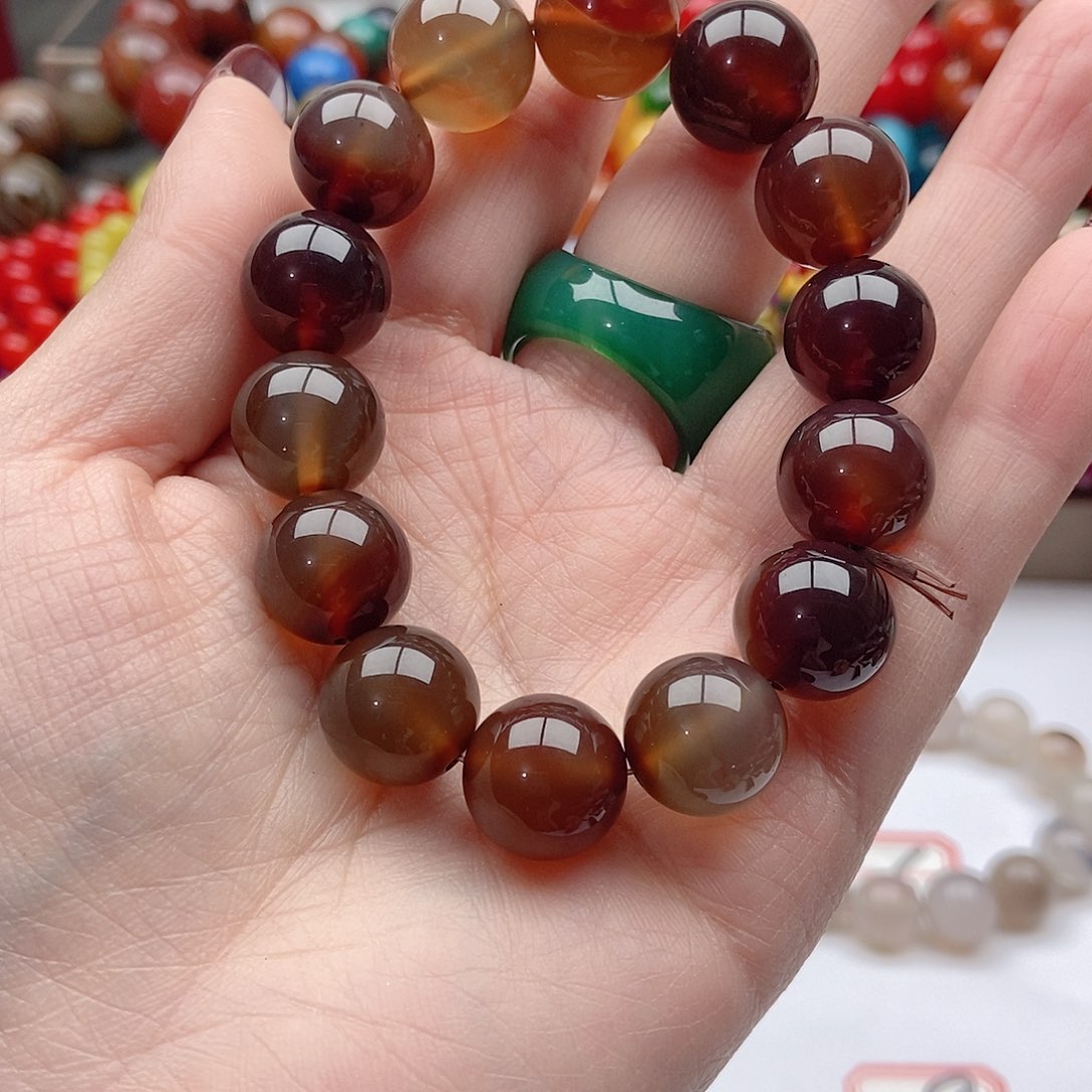 【闪购商品】玛瑙/玉髓颈饰未镶嵌用****5