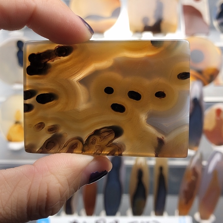 玛瑙/玉髓合金颈饰105