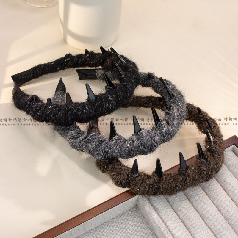 秋冬简约风女头箍休闲风瑞丽风SG2336