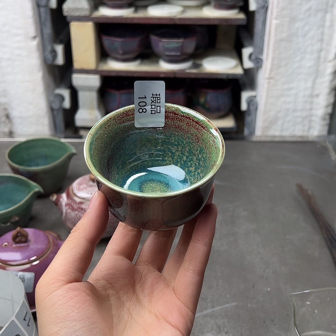 无***限摆件陶窑口自销原矿钧瓷