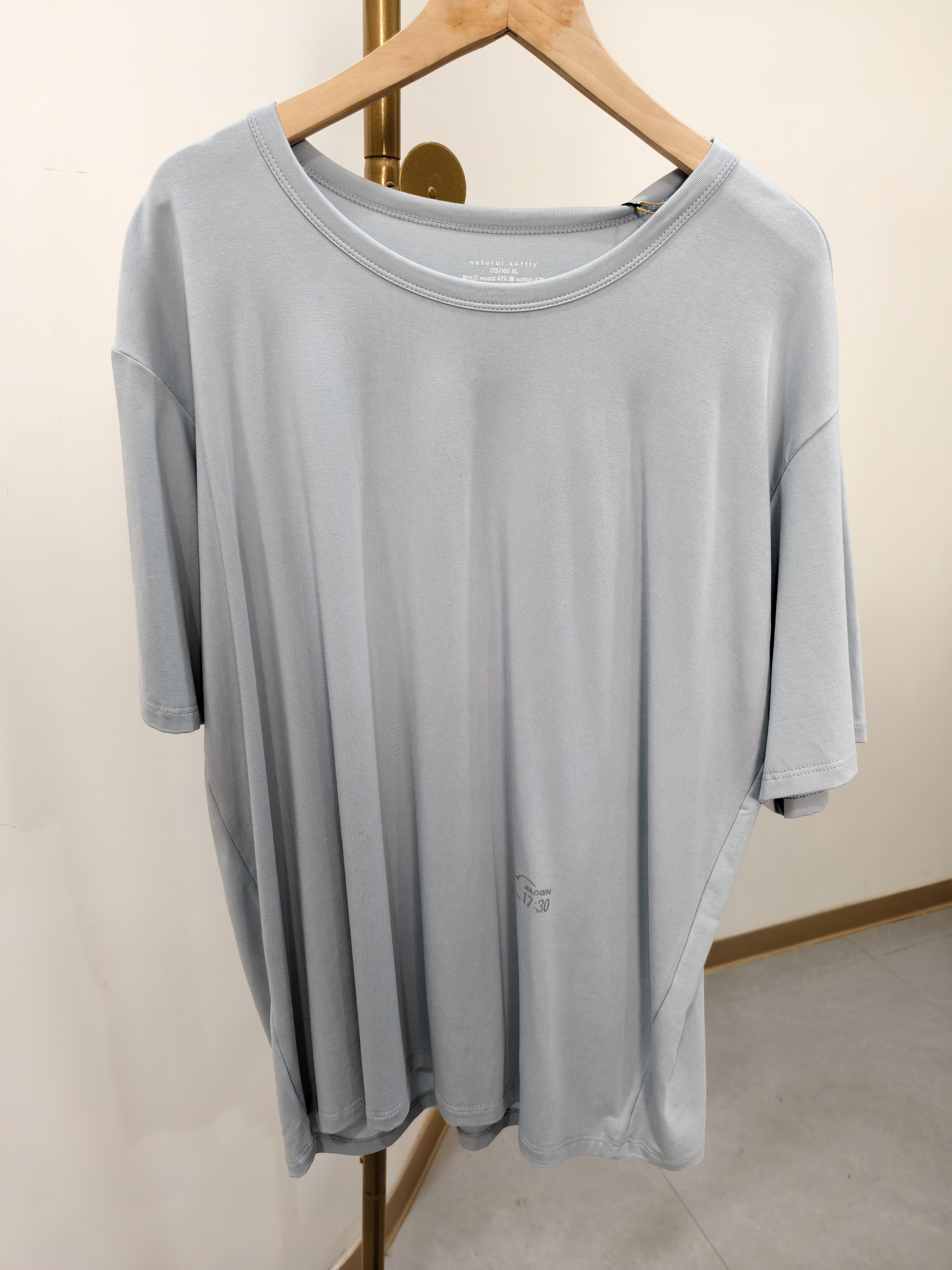 W1462圆领T恤极简风夏季短袖休闲