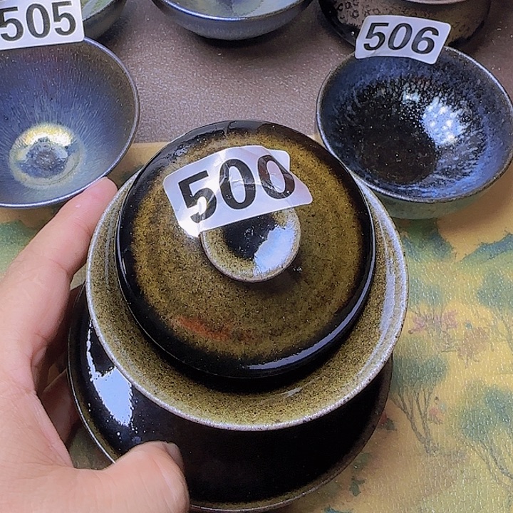 茶盏龙窑柴烧全手工制作包邮