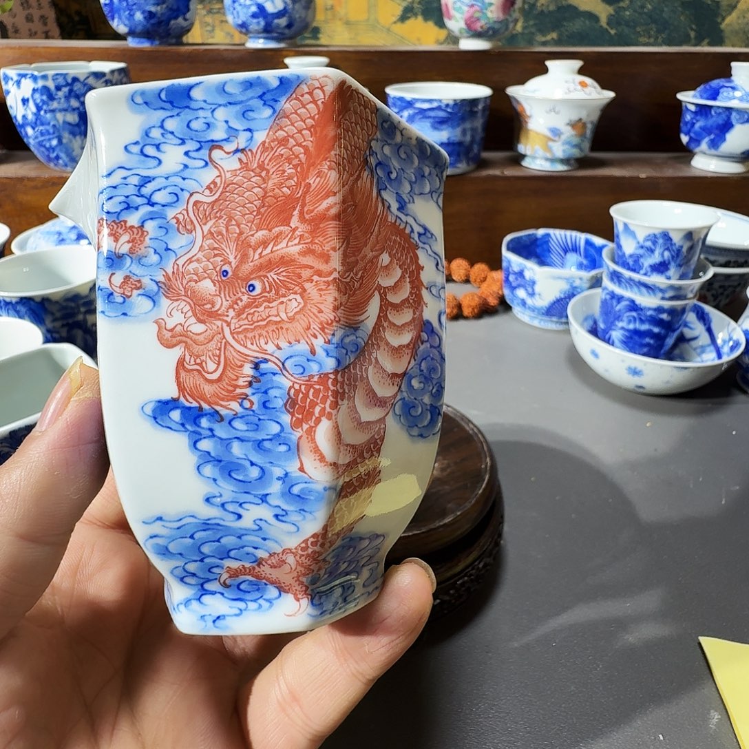 泥塑公道手工手绘