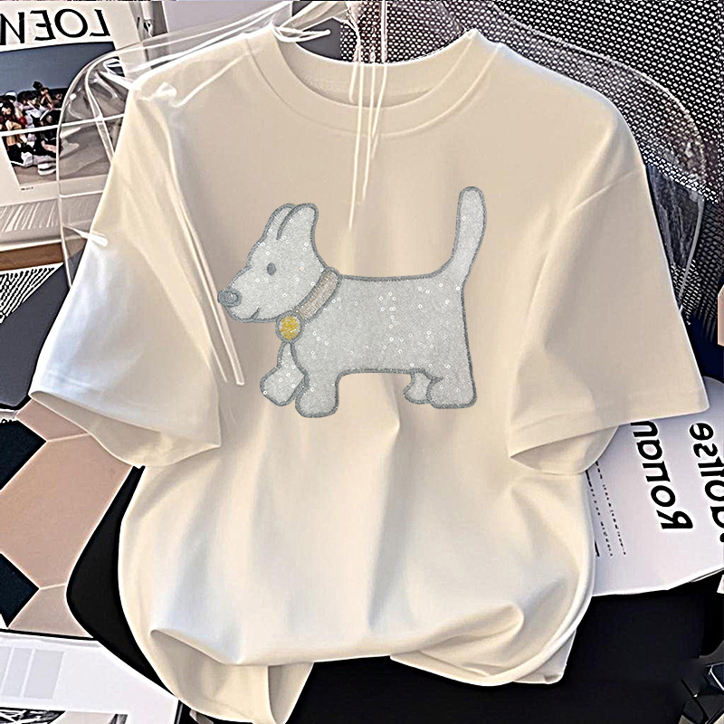 【6-3最新】2025纯棉男女同款纯棉T恤短袖t恤男女夏季ins潮宽松印花