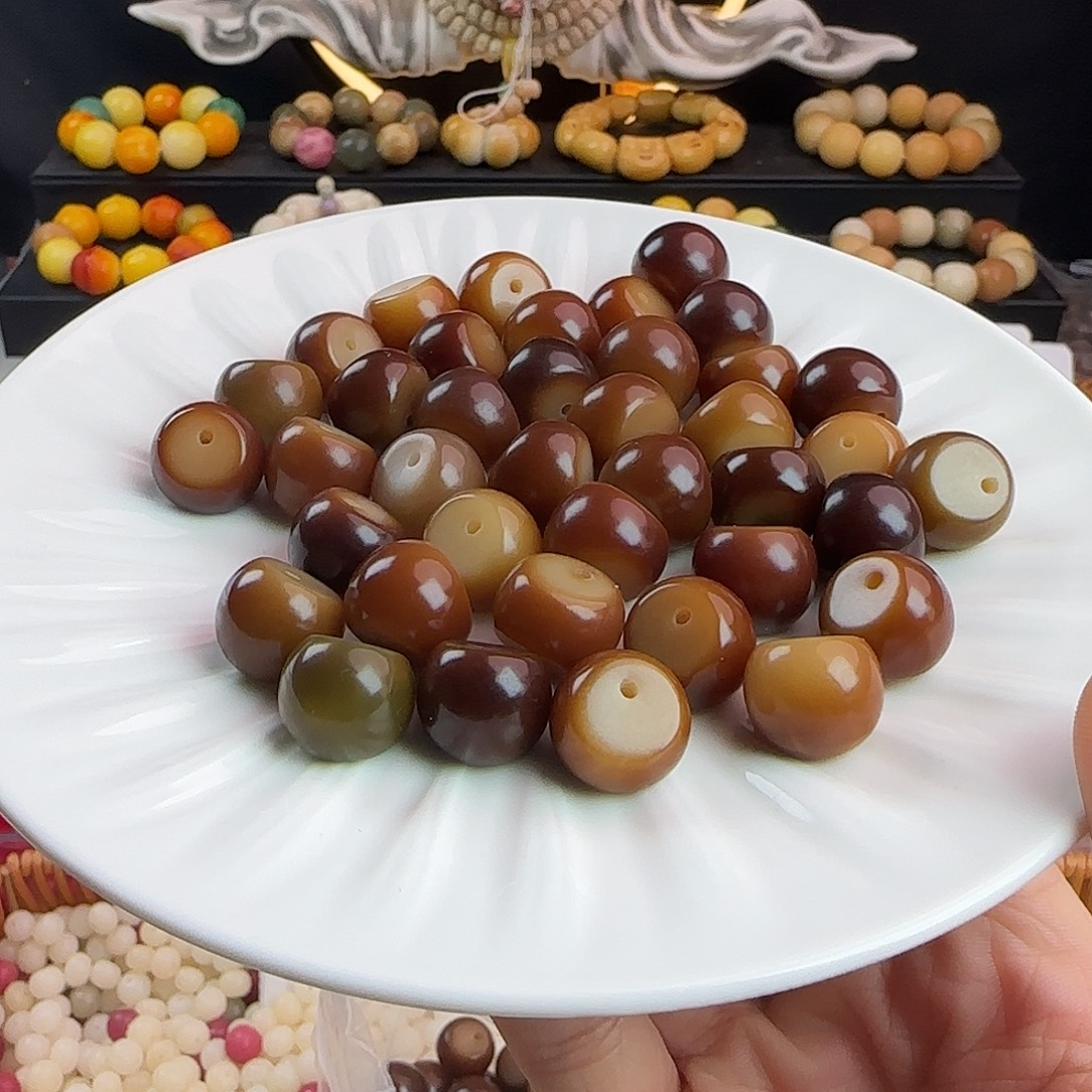 吊坠菩提根/象牙果卡15非料溏心蒜瓣20颗