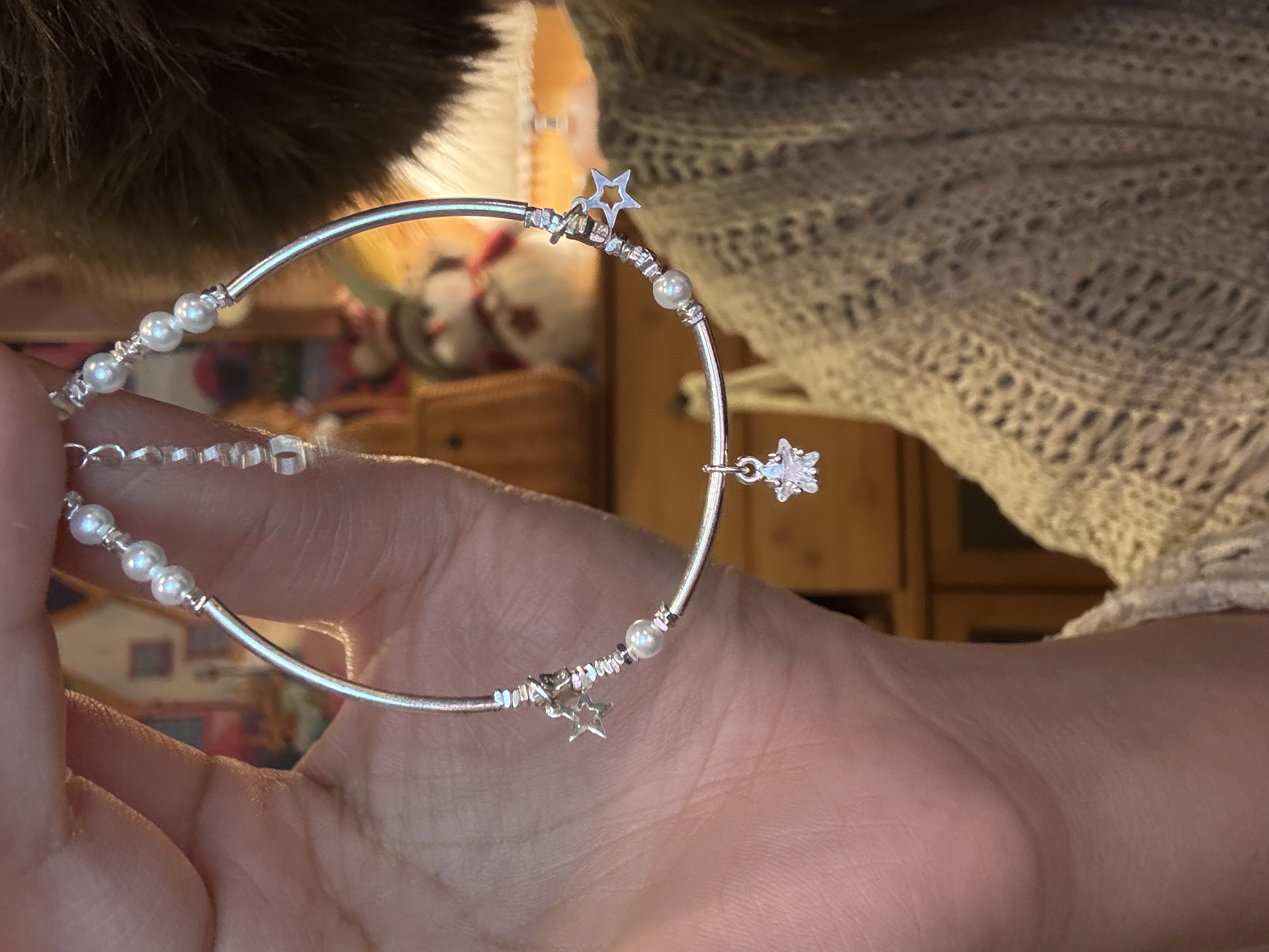 925银手链 【恒星闪耀】原创设计手链高级感可调节手围送闺蜜礼物