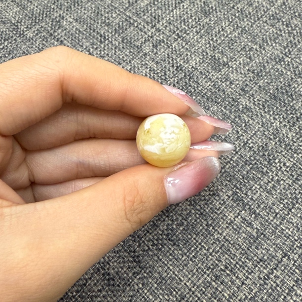 兰蜜珠宝圆珠16.4mm花粉