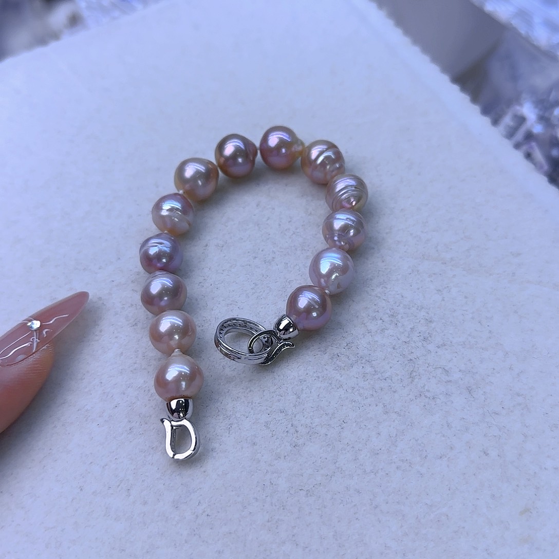 银S925镶嵌996淡水珍珠