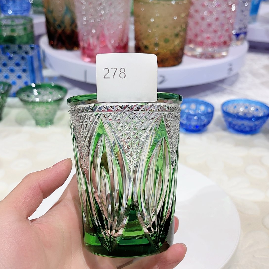 水晶杯水晶花瓶果盘通宝工艺品