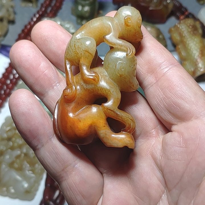 和田玉颈饰未镶嵌用****0