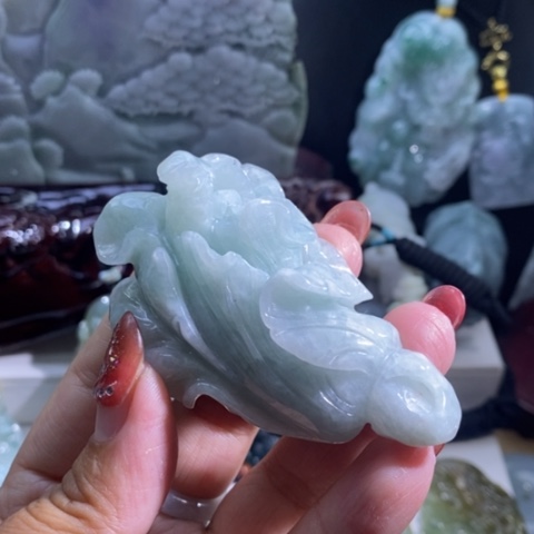 【闪购商品】颈饰未镶嵌翡翠菜