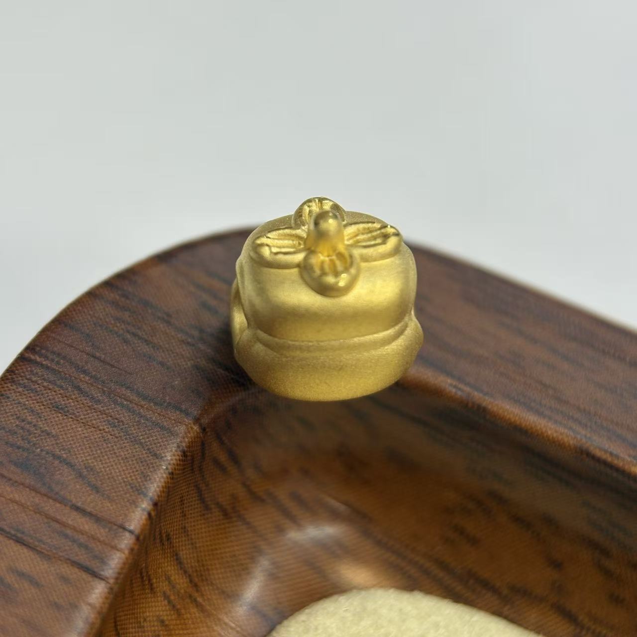 黄金直播间足金999柿柿如意转运珠DP2629-0850