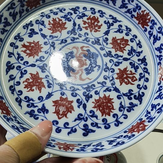 手工艺品琉璃景德镇陶瓷壶承