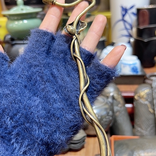 铜中古工艺品摆件