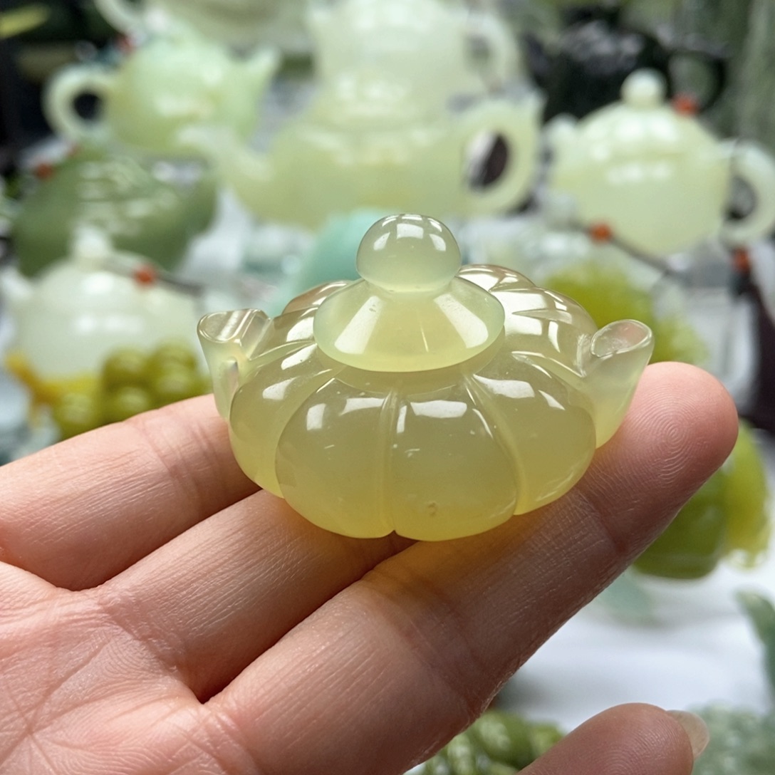 蛇纹石玉手链未镶嵌