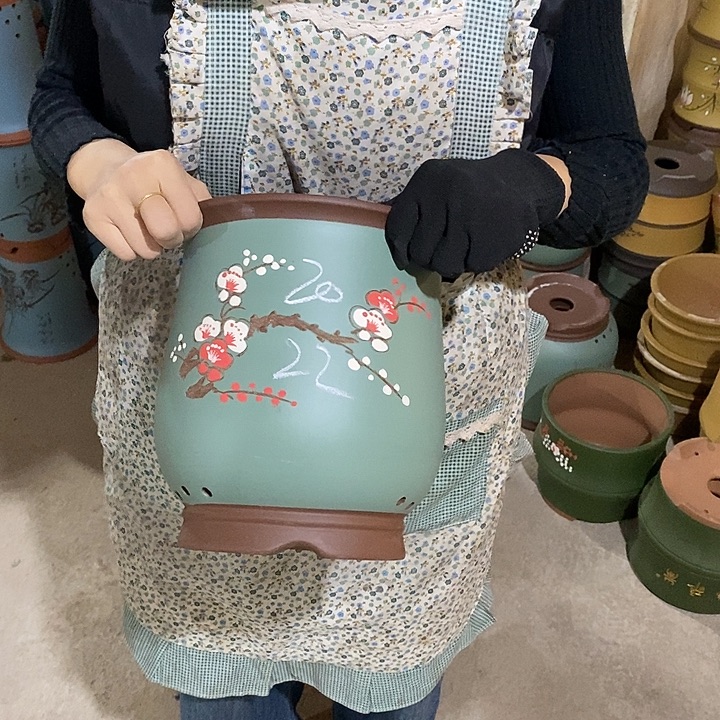 紫砂花盆紫砂花盆