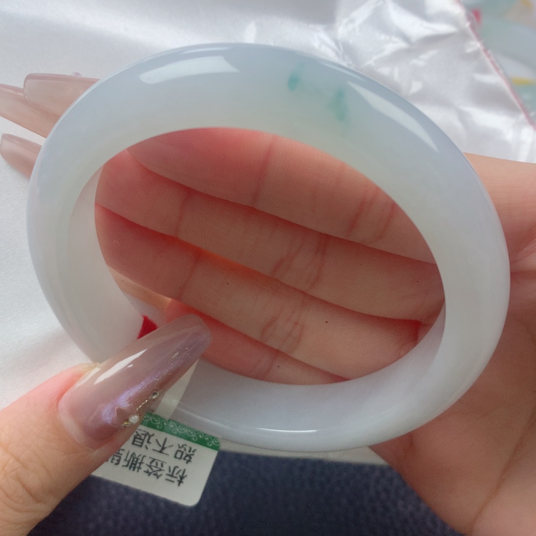 未镶嵌手镯翡翠缅甸天然翡翠A货59.7