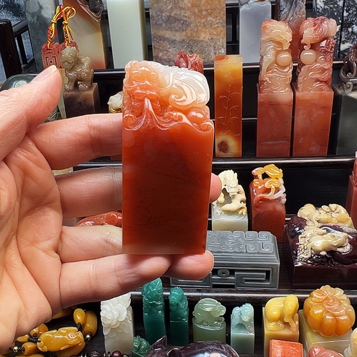 印石寿山石寿山石手工雕刻