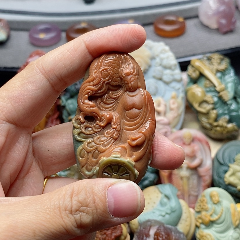 【闪购商品】未镶嵌吊坠定制石英质玉