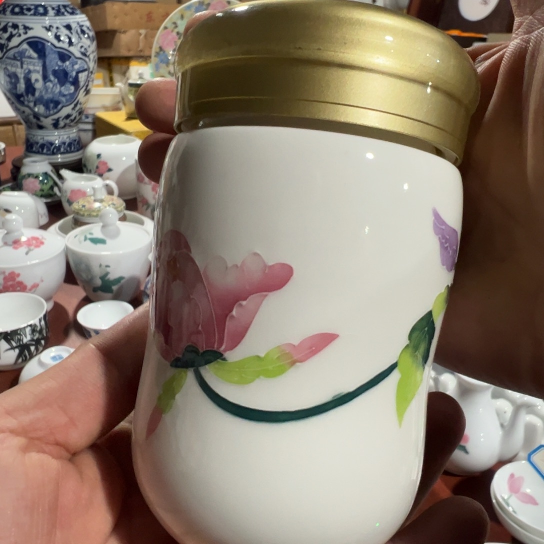 醴陵厂瓷微瑕慎拍