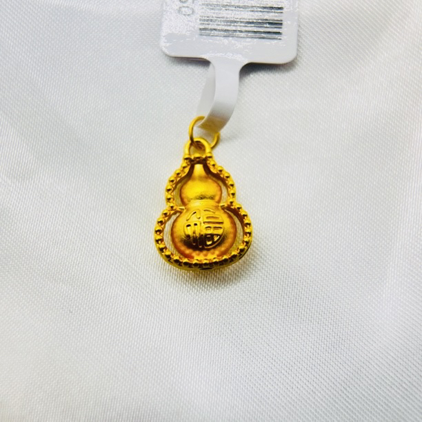 足金饰品/双层葫芦/0.50/B122555-0.50/h