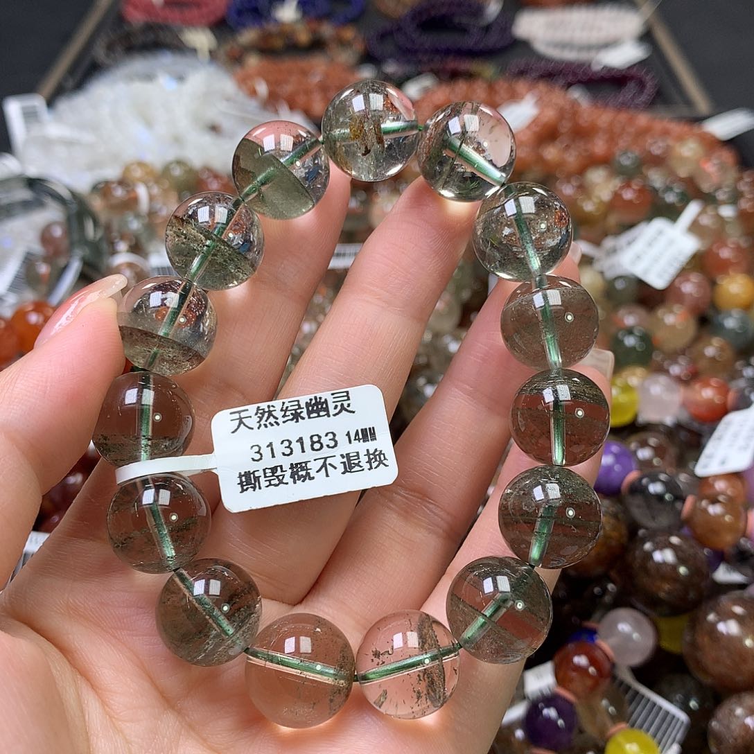 水晶手链未镶嵌，