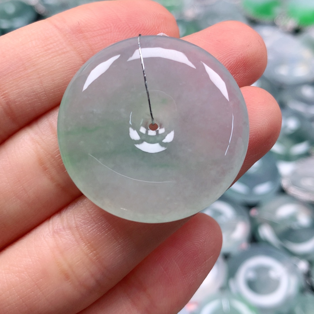 翡翠未镶嵌颈饰天然翡翠