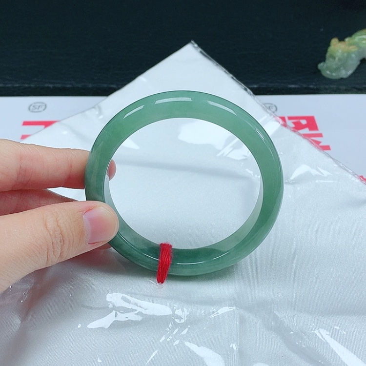 【闪购商品】翡翠手镯未镶嵌天然翡翠手镯