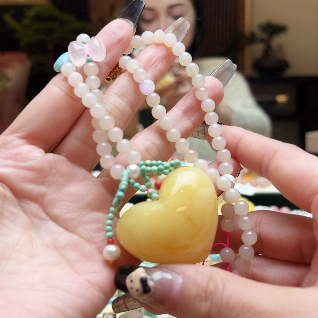 琥珀手链未镶嵌琥珀