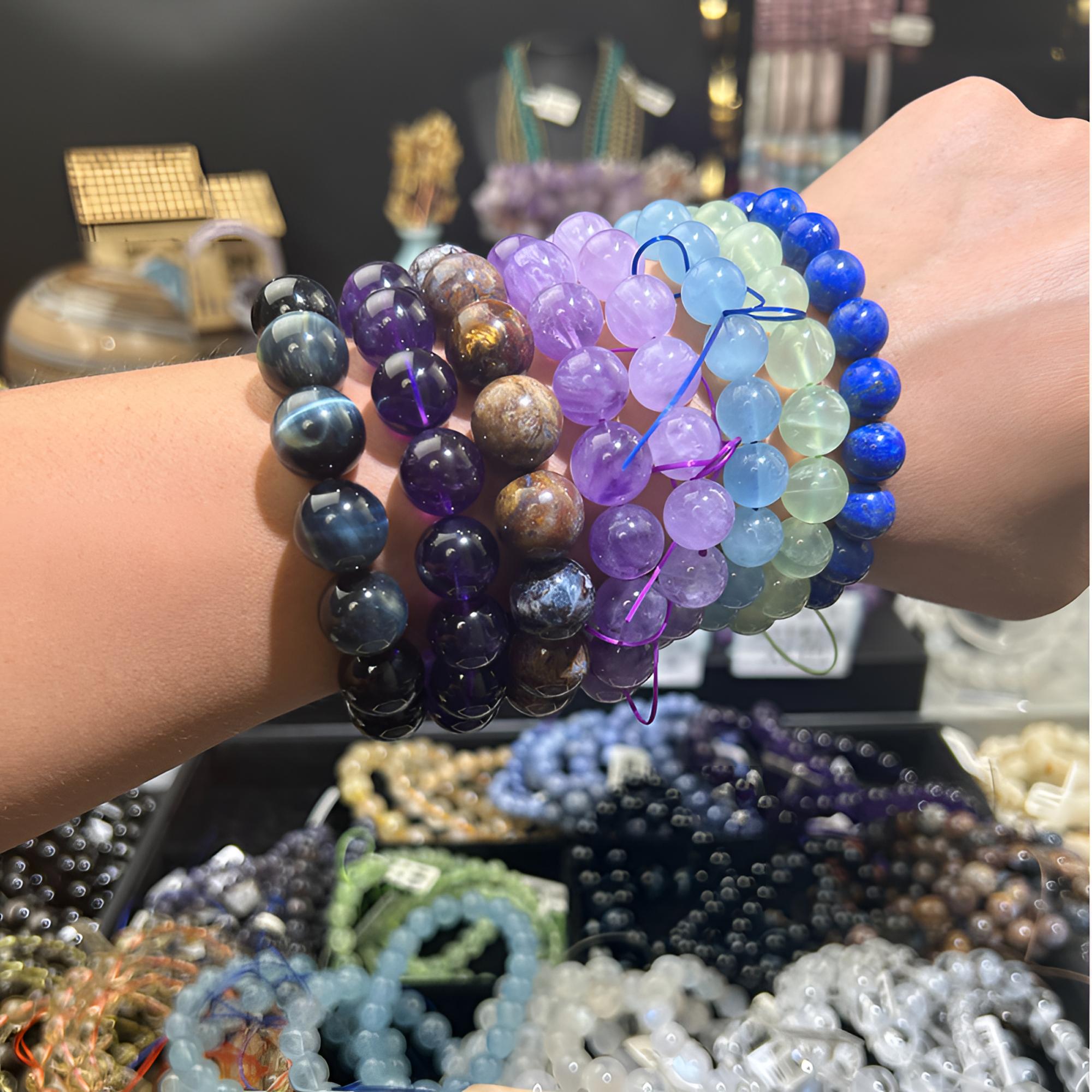 可塘天然水晶手串多样性(移步直播间看货哦)