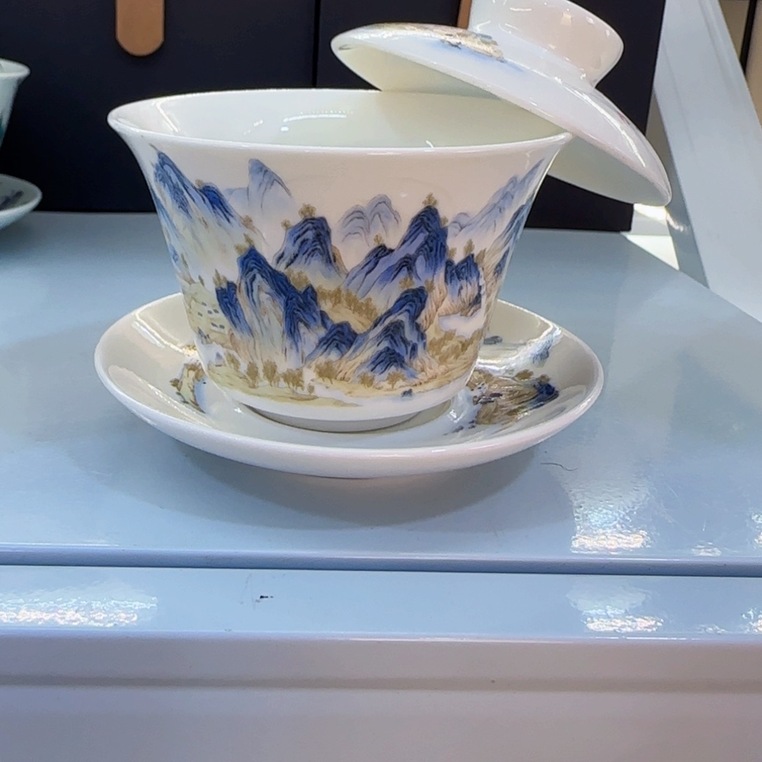 这些盖碗真好看！！！