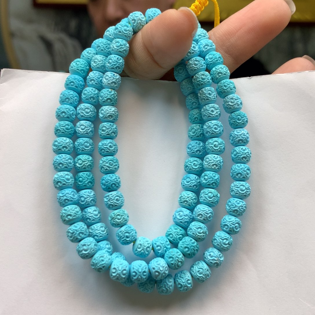 绿松石长链未镶嵌