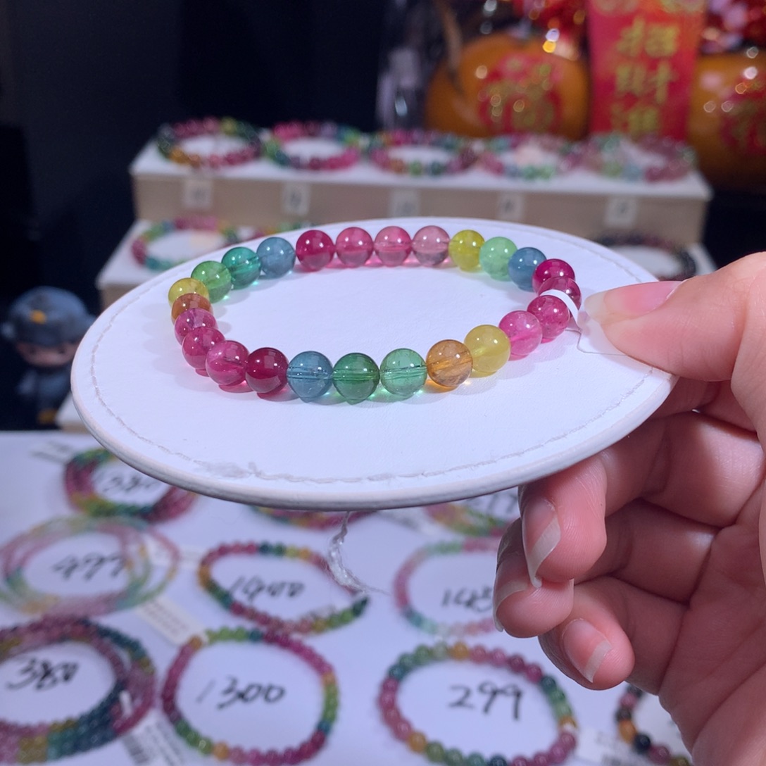 碧玺手链未镶嵌碧玺