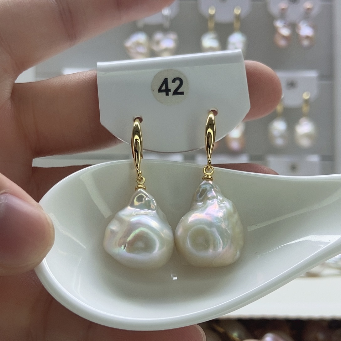 可***物颈饰银S925镶嵌淡水珍珠