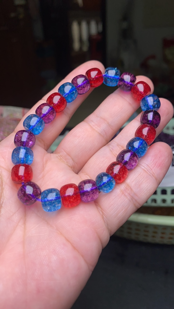  B470 10 老型黑超七手串