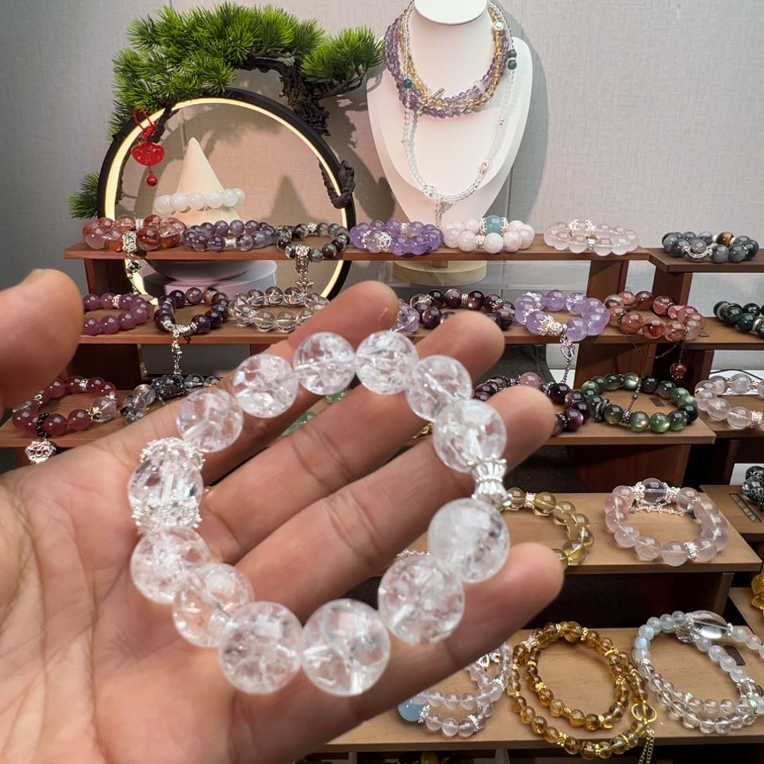 水晶珠宝半成品未镶嵌